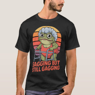 T-shirt Grenouille Drôle de Mème Cringe Toujours Rigolote