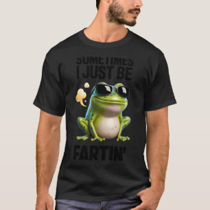T-shirt Grenouille Drôle - Des fois je fais que des pets