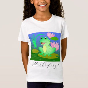T-Shirt Grenouille drôle, dessin animé