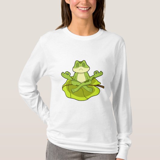 T-shirt Grenouille en Méditerranée (Devant)