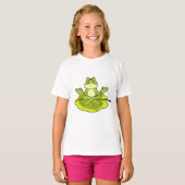 T-shirt Grenouille en Méditerranée (Devant entier)