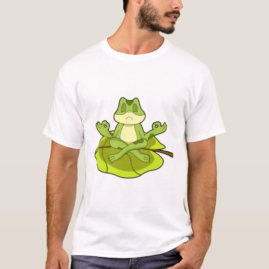 T-shirt Grenouille en Méditerranée (Devant)
