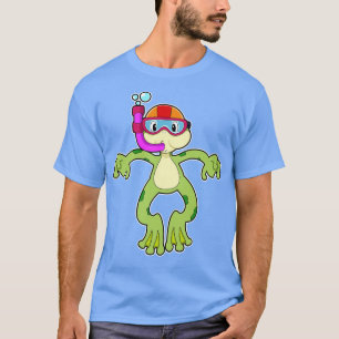 T-shirt Grenouille en plongée avec tuba 2