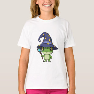T-shirt Grenouille Enchantée avec Baguette Magique pour En