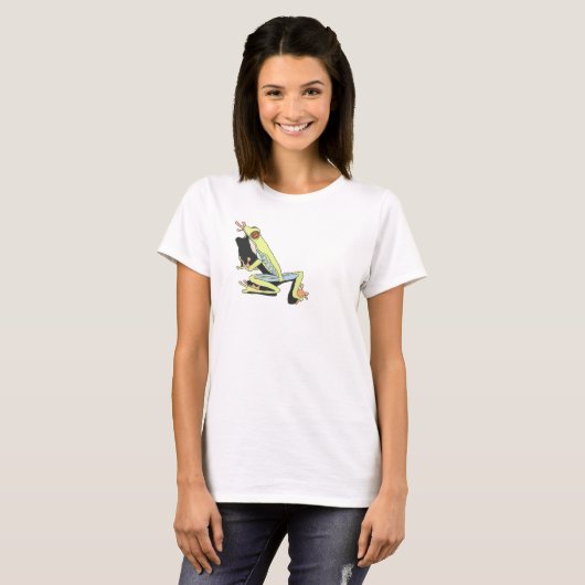 T-shirt grenouille Escalade (Devant entier)