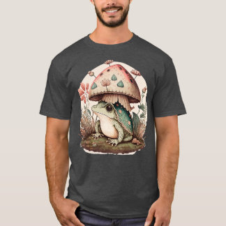 T-shirt grenouille esthétique sur Champignons 12