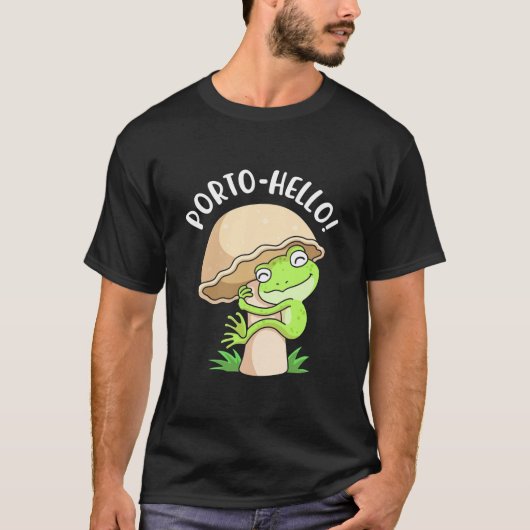 T-shirt Grenouille Et Champignons (Devant)