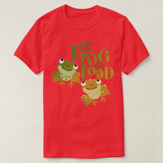 T-shirt Grenouille et crapaud (Design devant)