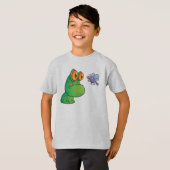 T-shirt Grenouille et libellule (Devant entier)