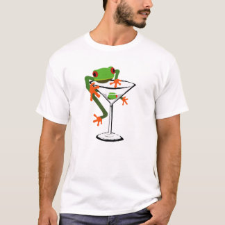 T-shirt Grenouille et Martini