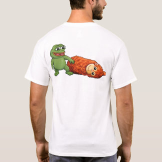 T-shirt grenouille et singe