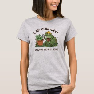 T-shirt Grenouille Fantaisiste 6 heures du matin Audit d'H