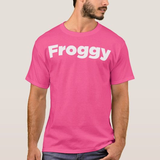 T-shirt Grenouille fourreuse (Devant)