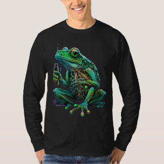T-shirt grenouille futuriste - Un saut dans l'aven