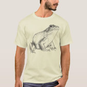 T-shirt grenouille-grenouille artisanale T-shirt G (Devant)