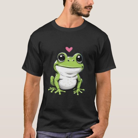 T-shirt Grenouille heureuse (Devant)