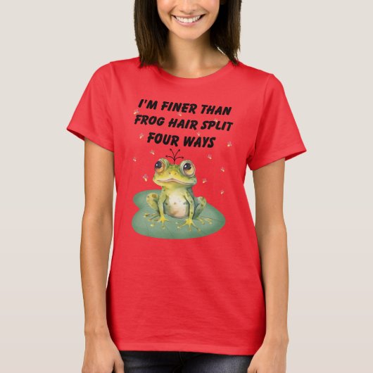 T-shirt grenouille humoristique du Sud (Devant)