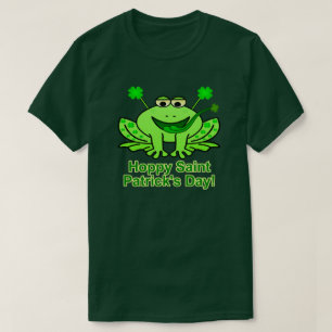 T-shirt Grenouille irlandaise mignonne du jour de Patrick