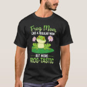 T-shirt Grenouille Maman Chasse Design Toad Gigger Grenoui (Devant)