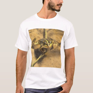 T-shirt Grenouille Marécageuse Immergée Dans La Peinture D