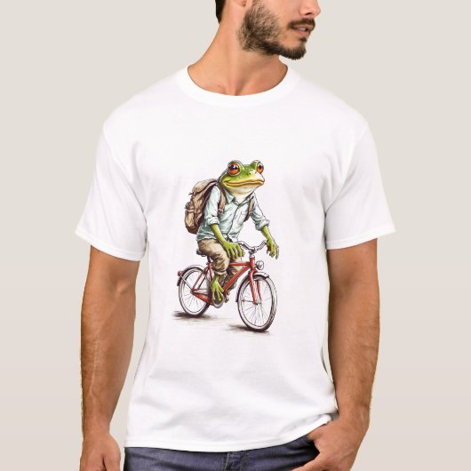 T-shirt grenouille mignonne (Devant)