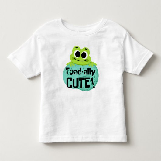 T-shirt grenouille mignonne en crapaud (Devant)