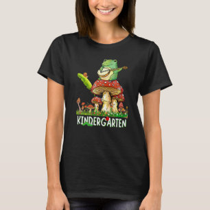 T-shirt Grenouille Mignonne Jouant du Banjo Escargot Champ