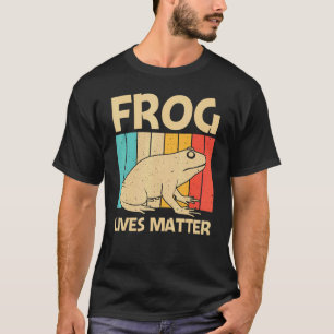 T-shirt Grenouille Mignonne Pour Hommes Femmes Capteur De