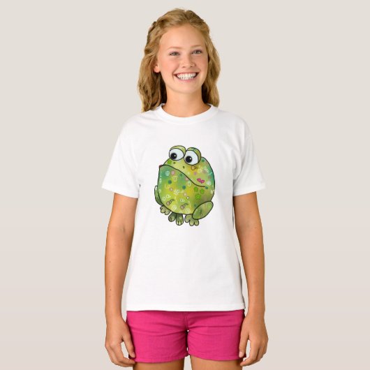 T-shirt Grenouille-modèle (Devant entier)