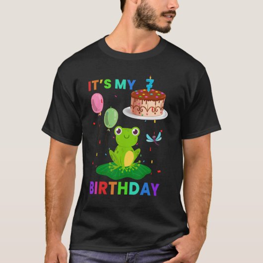 T-shirt Grenouille mûre 8 Anniversaire Grenouilles Graphiq (Devant)