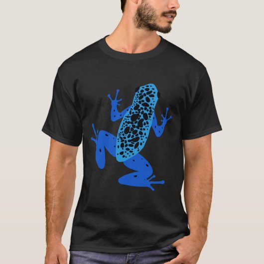 T-shirt Grenouille noire (Devant)