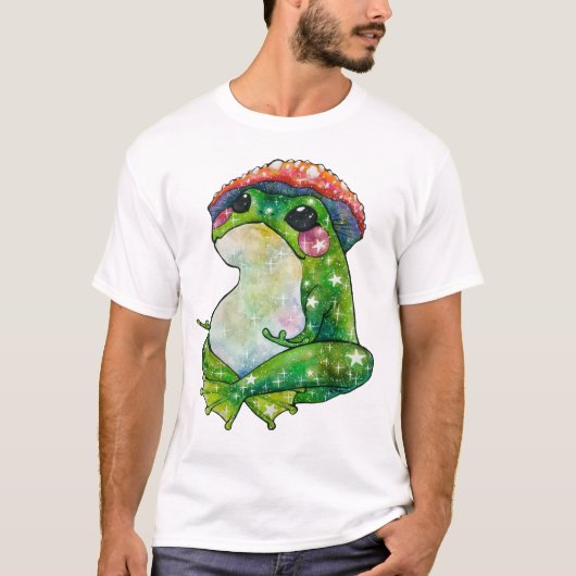 T-shirt Grenouille nommée Clover (Devant)
