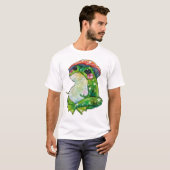 T-shirt Grenouille nommée Clover (Devant entier)