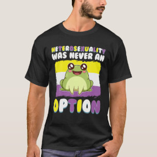 T-shirt Grenouille non binaire LGBT Frog meme Non binaire 