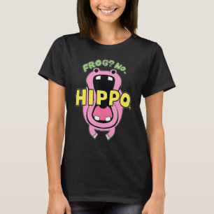 T-shirt Grenouille Non Hippo Drôle Mignonne Grenouille fol