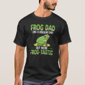 T-shirt Grenouille Papa Chasse Design Toad Gigger Grenouil (Devant)