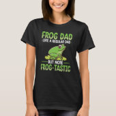 T-shirt Grenouille Papa Chasse Design Toad Gigger Grenouil (Devant)
