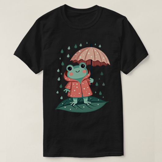 T-shirt Grenouille pluvieuse (Design devant)