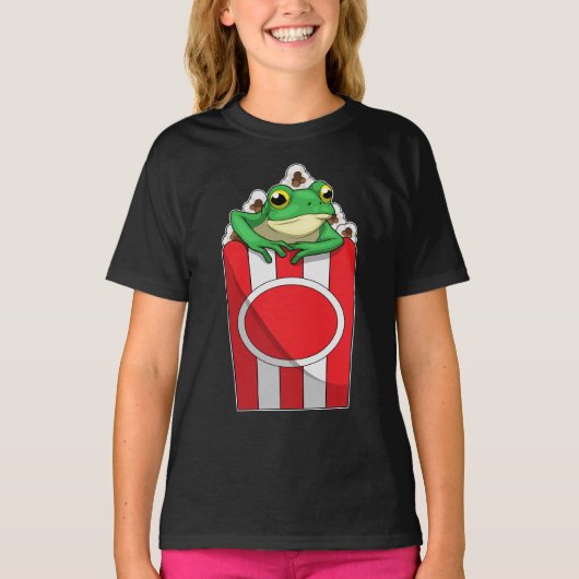 T-shirt Grenouille Popcorn (Devant)