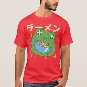 T-shirt Grenouille Ramen - Otaku Anime Manga2763