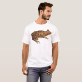 T-shirt Grenouille reptile d'art sauvage (Devant entier)
