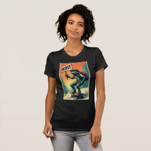 T-shirt Grenouille Résiste Portland Grenouille Protestatio