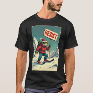 T-shirt Grenouille Résiste Portland Grenouille Protestatio