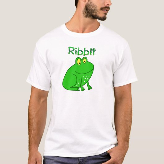 T-shirt Grenouille Ribbit (Devant)
