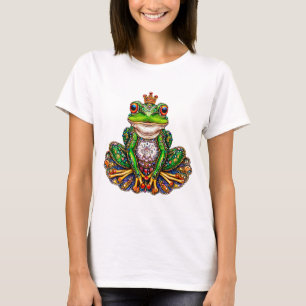 T-shirt 🐸 Grenouille Royale Cadeau de Personnage Mignon ✨