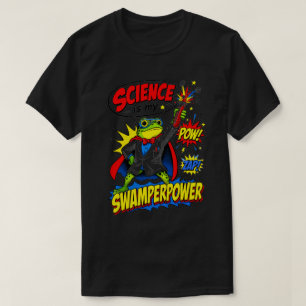 T-shirt Grenouille Scientifique Pop Art La Science Est Mon