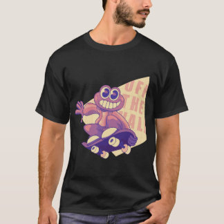 T-shirt Grenouille sur skateboard Classic(5)