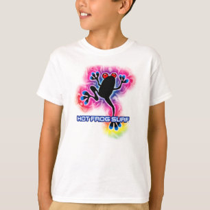 T-shirt Grenouille Surf psychédélique débardeur T