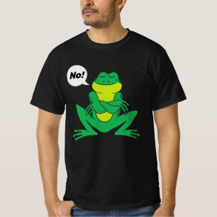 T-shirt Grenouille têtue Pas De Citation