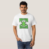 T-shirt Grenouille vert-foncé de Vida Costa Rica (Devant entier)